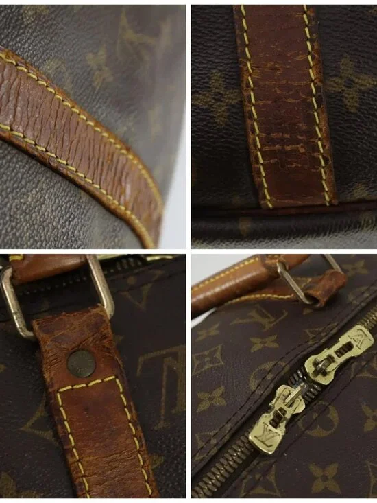 LOUIS VUITTON Monogram Keepall Bandouliere 50 Boston Bag M41416 LV Auth 171949 - Picture 15 of 16